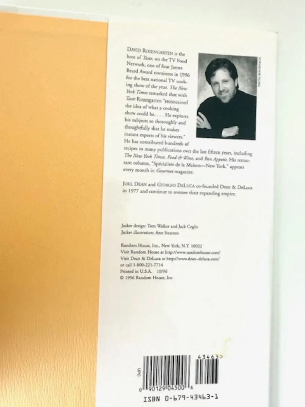 The Dean & Deluca Cookbook - First Hardcover Edition